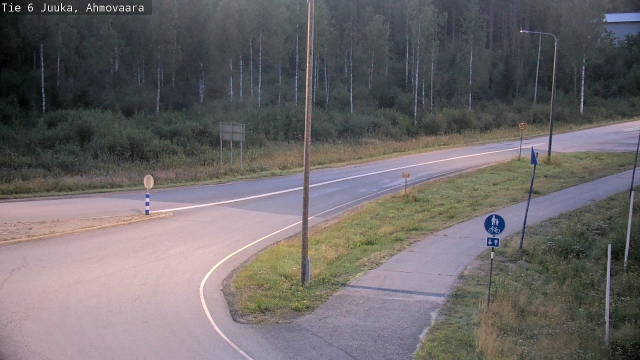 Kelikamerat Kuva Tie 6 Juuka, Ahmovaara, Juuka, Pohjois-Karjala