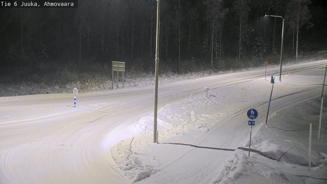 Kelikamerat Kuva Tie 6 Juuka, Ahmovaara, Juuka, Pohjois-Karjala