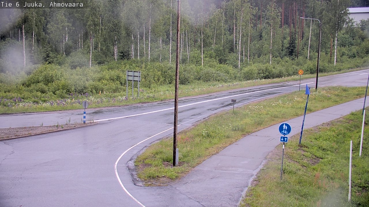 Kelikamerat Kuva Tie 6 Juuka, Ahmovaara, Juuka, Pohjois-Karjala