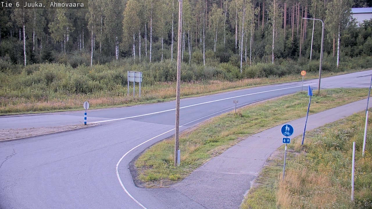 Kelikamerat Kuva Tie 6 Juuka, Ahmovaara, Juuka, Pohjois-Karjala