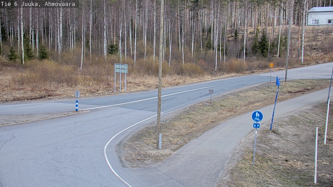 Kelikamerat Kuva Tie 6 Juuka, Ahmovaara, Juuka, Pohjois-Karjala