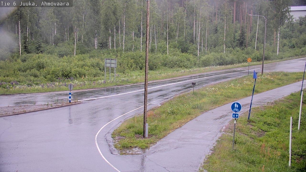 Kelikamerat Kuva Tie 6 Juuka, Ahmovaara, Juuka, Pohjois-Karjala