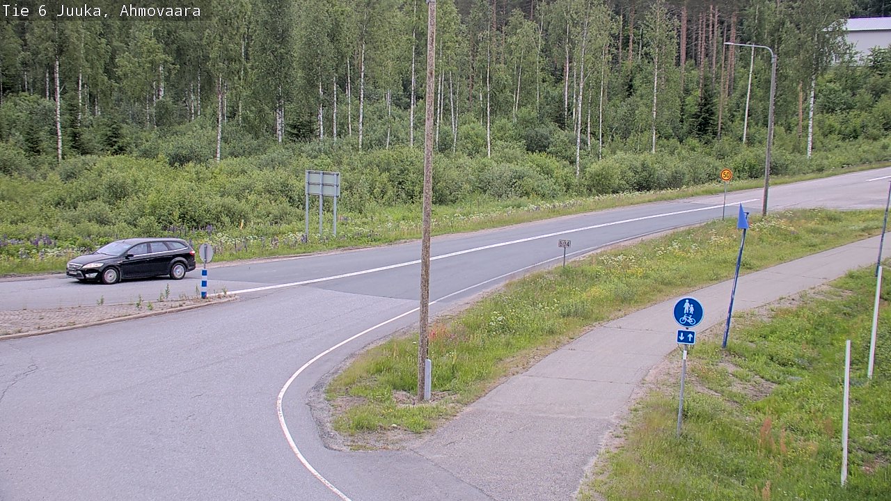 Kelikamerat Kuva Tie 6 Juuka, Ahmovaara, Juuka, Pohjois-Karjala