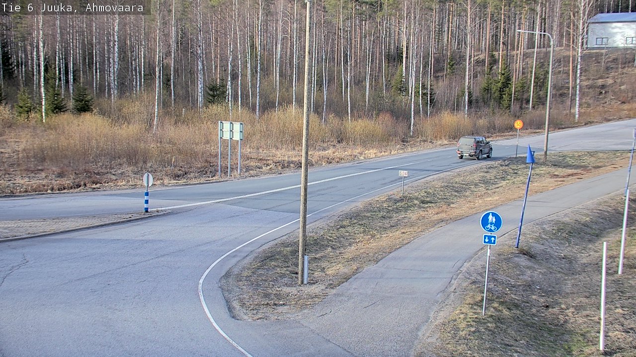 Kelikamerat Kuva Tie 6 Juuka, Ahmovaara, Juuka, Pohjois-Karjala