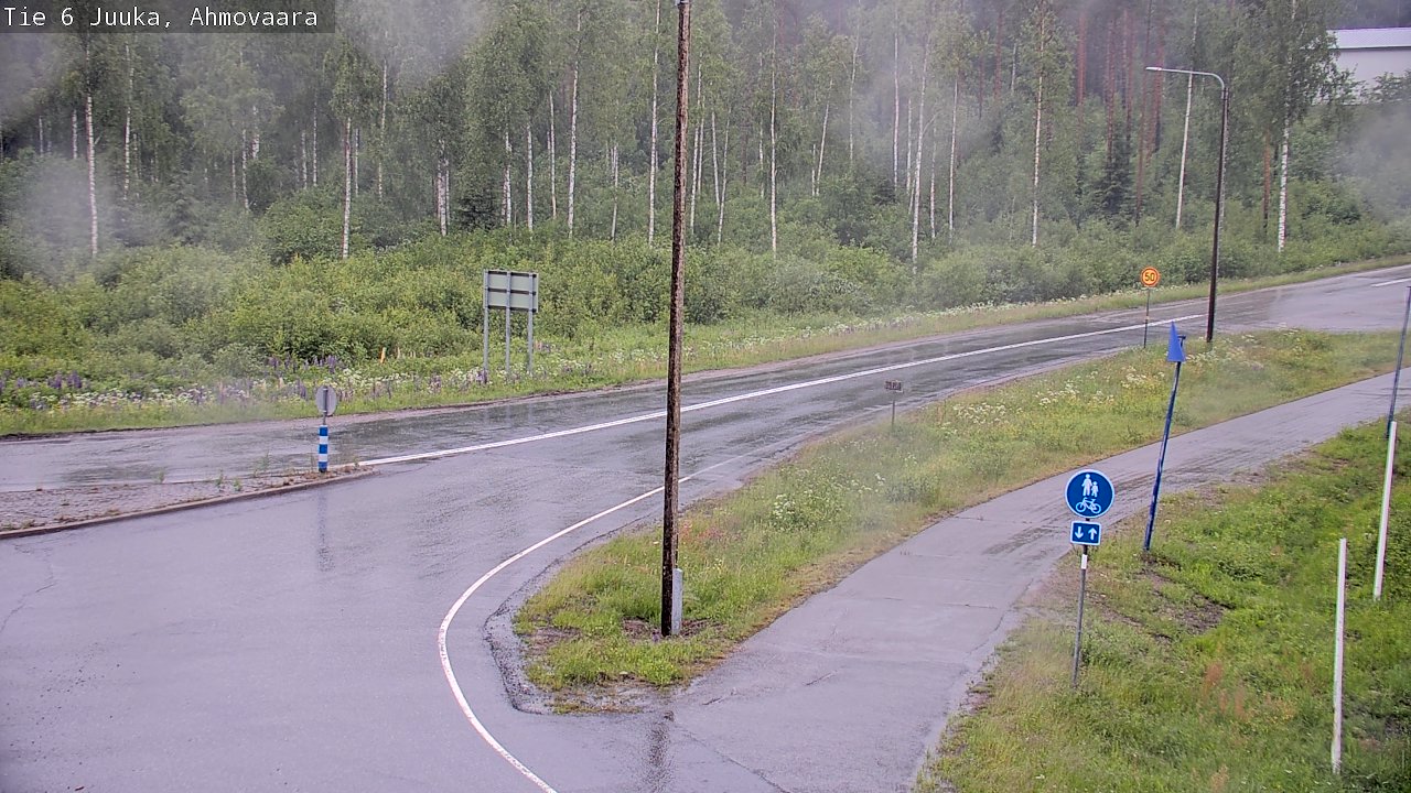 Kelikamerat Kuva Tie 6 Juuka, Ahmovaara, Juuka, Pohjois-Karjala