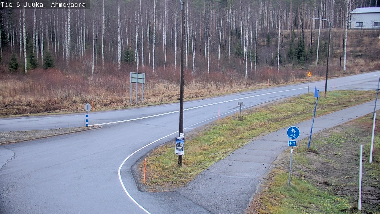 Kelikamerat Kuva Tie 6 Juuka, Ahmovaara, Juuka, Pohjois-Karjala