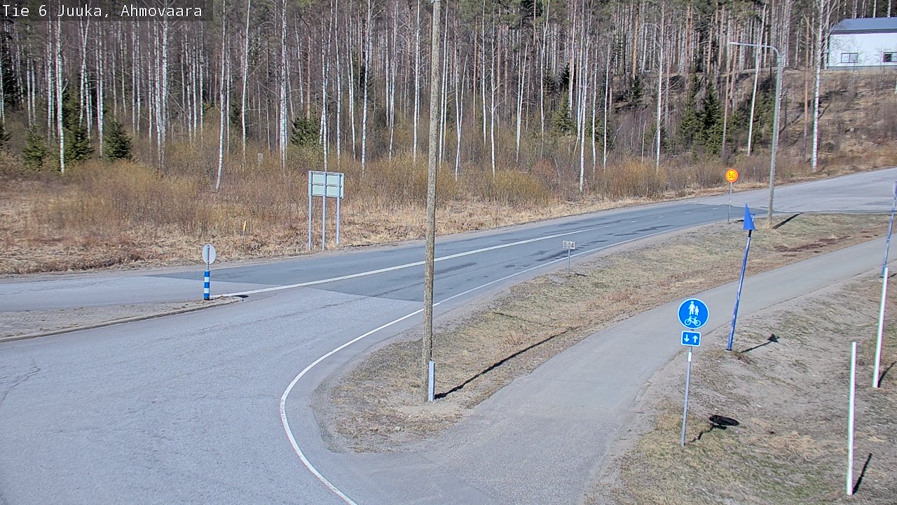 Kelikamerat Kuva Tie 6 Juuka, Ahmovaara, Juuka, Pohjois-Karjala