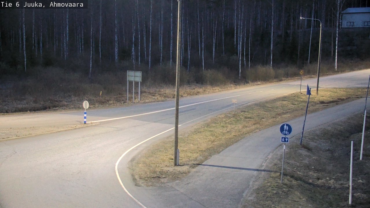 Kelikamerat Kuva Tie 6 Juuka, Ahmovaara, Juuka, Pohjois-Karjala