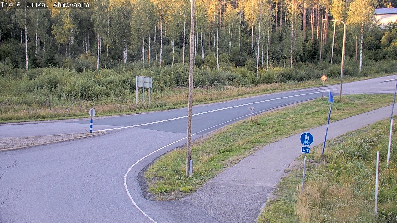 Kelikamerat Kuva Tie 6 Juuka, Ahmovaara, Juuka, Pohjois-Karjala