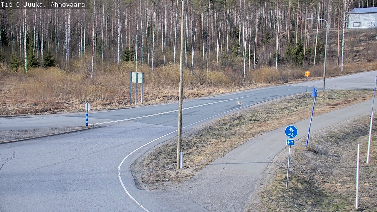 Kelikamerat Kuva Tie 6 Juuka, Ahmovaara, Juuka, Pohjois-Karjala