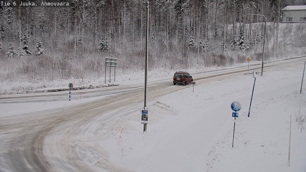 Kelikamerat Kuva Tie 6 Juuka, Ahmovaara, Juuka, Pohjois-Karjala