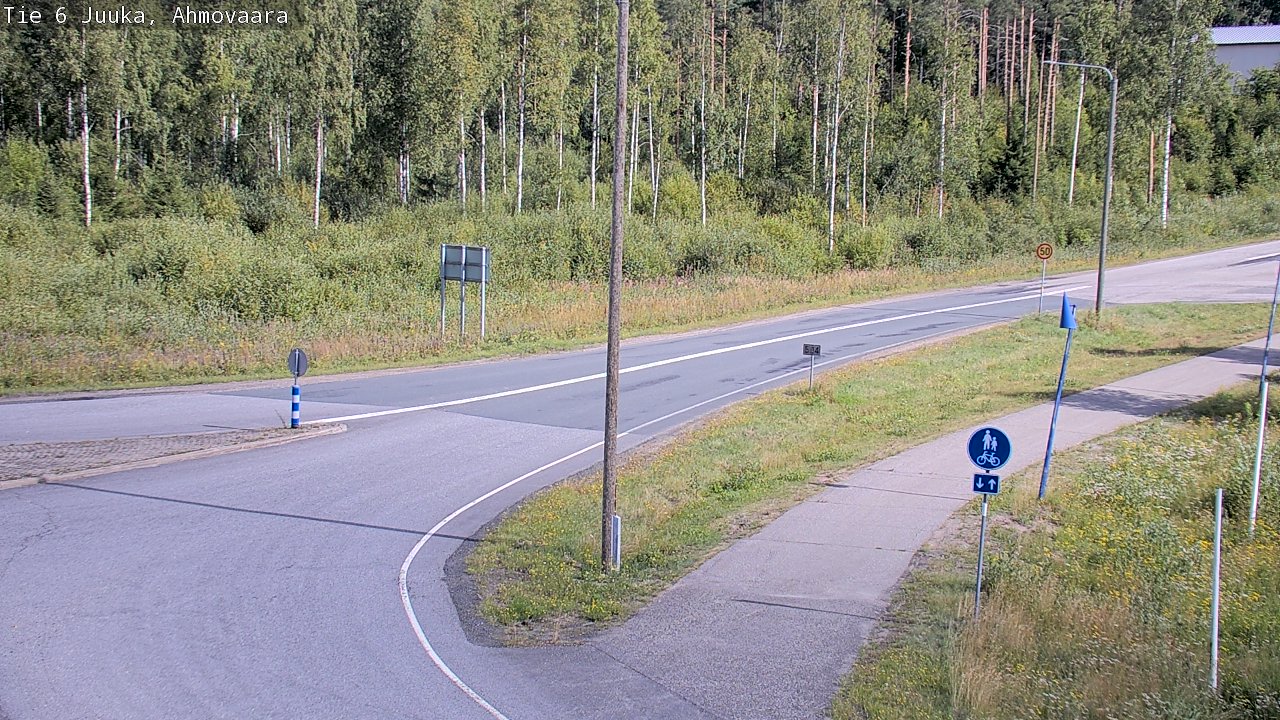 Kelikamerat Kuva Tie 6 Juuka, Ahmovaara, Juuka, Pohjois-Karjala
