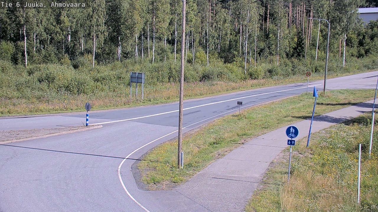 Kelikamerat Kuva Tie 6 Juuka, Ahmovaara, Juuka, Pohjois-Karjala