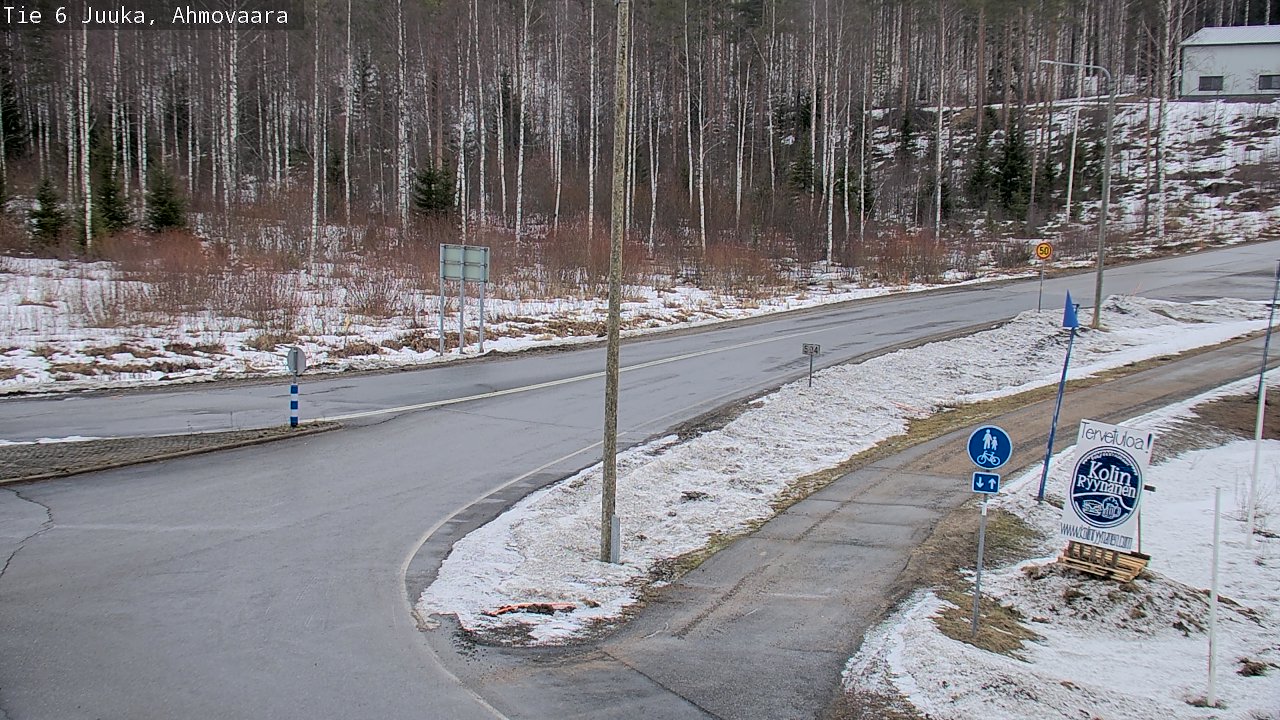 Kelikamerat Kuva Tie 6 Juuka, Ahmovaara, Juuka, Pohjois-Karjala