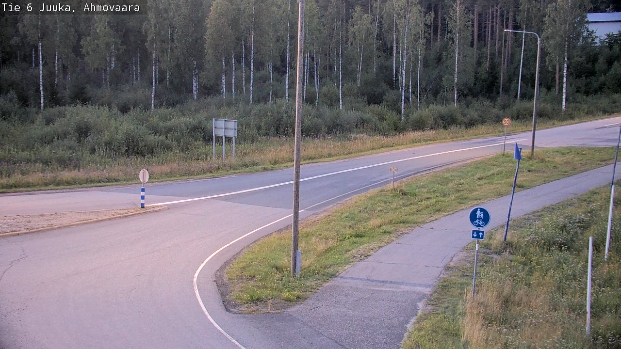 Kelikamerat Kuva Tie 6 Juuka, Ahmovaara, Juuka, Pohjois-Karjala