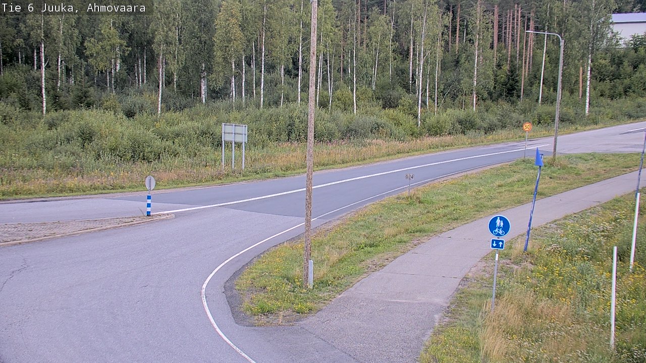 Kelikamerat Kuva Tie 6 Juuka, Ahmovaara, Juuka, Pohjois-Karjala