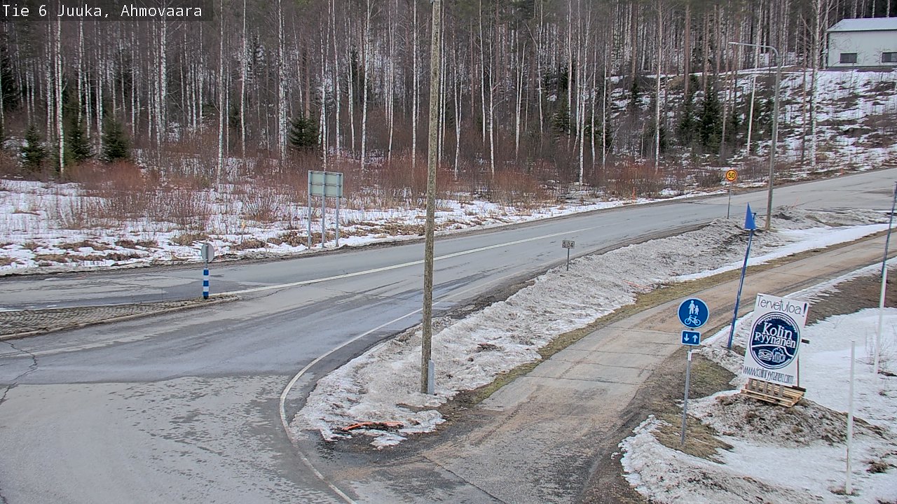 Kelikamerat Kuva Tie 6 Juuka, Ahmovaara, Juuka, Pohjois-Karjala