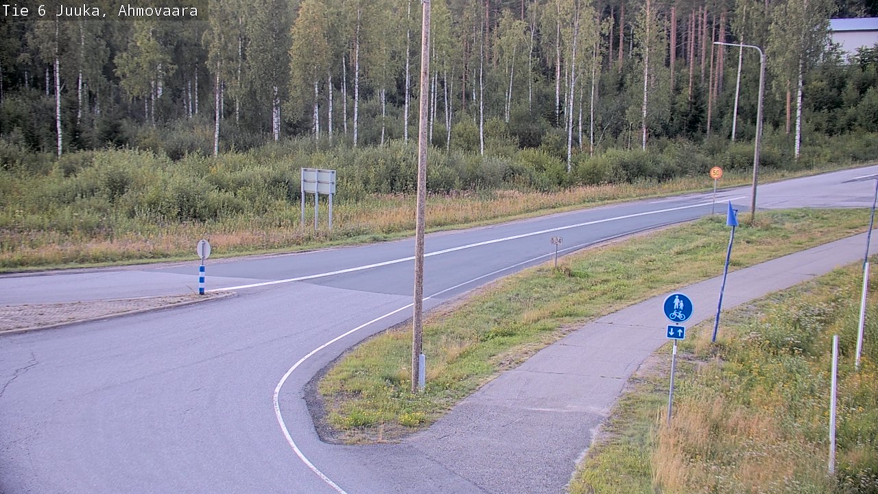 Kelikamerat Kuva Tie 6 Juuka, Ahmovaara, Juuka, Pohjois-Karjala
