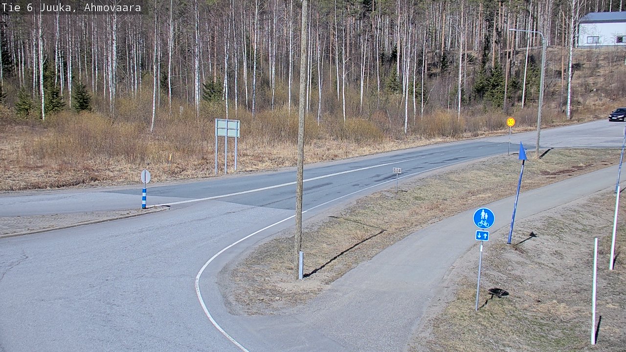 Kelikamerat Kuva Tie 6 Juuka, Ahmovaara, Juuka, Pohjois-Karjala