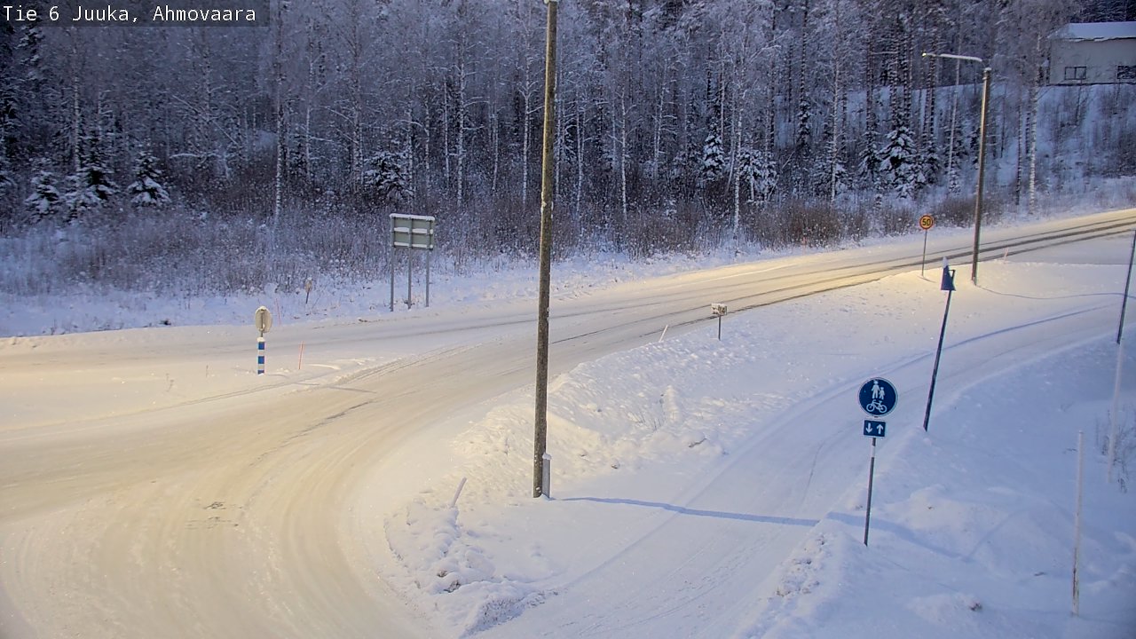 Kelikamerat Kuva Tie 6 Juuka, Ahmovaara, Juuka, Pohjois-Karjala