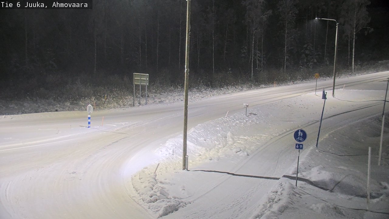 Kelikamerat Kuva Tie 6 Juuka, Ahmovaara, Juuka, Pohjois-Karjala