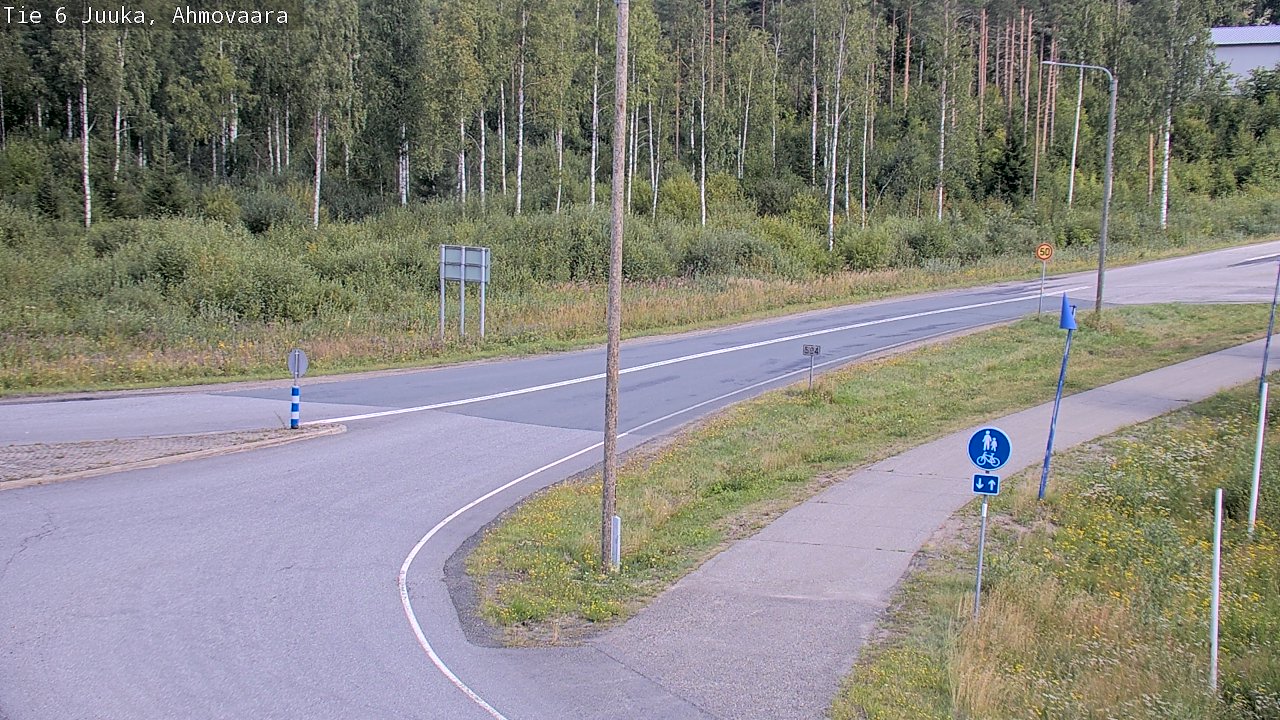 Kelikamerat Kuva Tie 6 Juuka, Ahmovaara, Juuka, Pohjois-Karjala