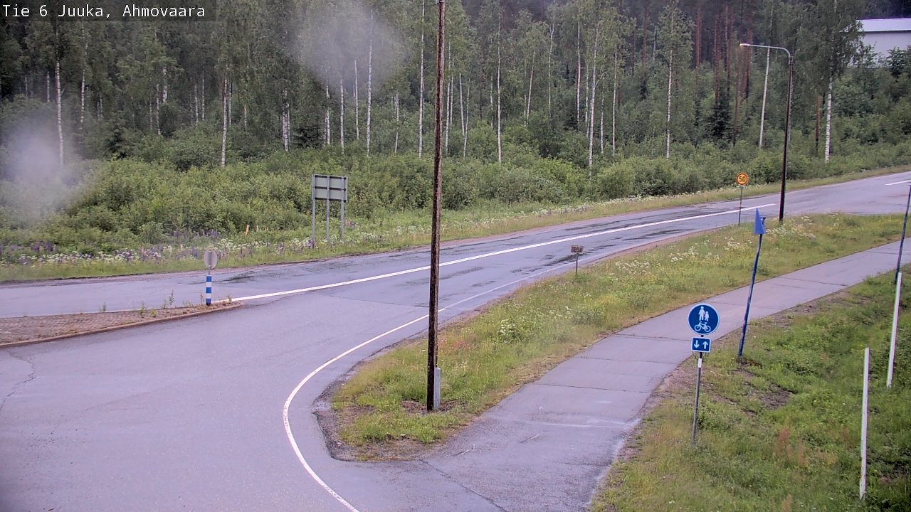 Kelikamerat Kuva Tie 6 Juuka, Ahmovaara, Juuka, Pohjois-Karjala