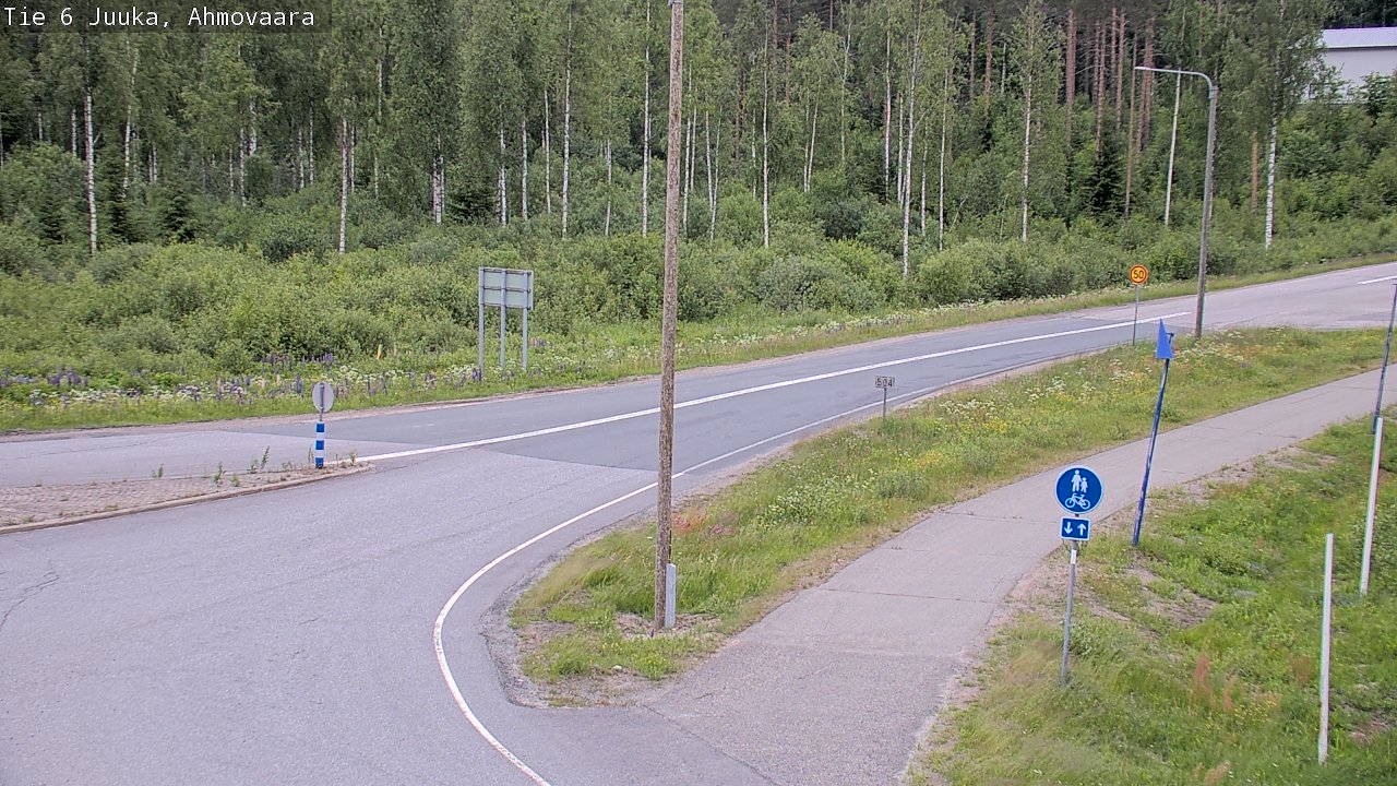 Kelikamerat Kuva Tie 6 Juuka, Ahmovaara, Juuka, Pohjois-Karjala