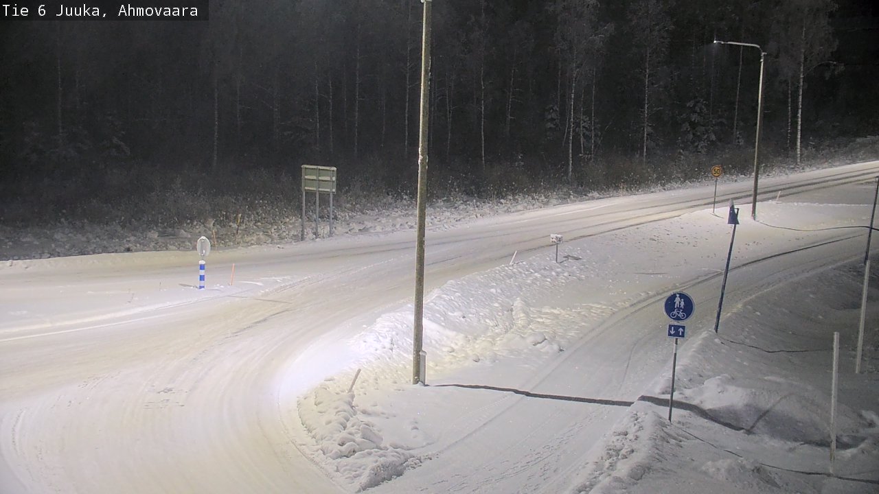 Kelikamerat Kuva Tie 6 Juuka, Ahmovaara, Juuka, Pohjois-Karjala