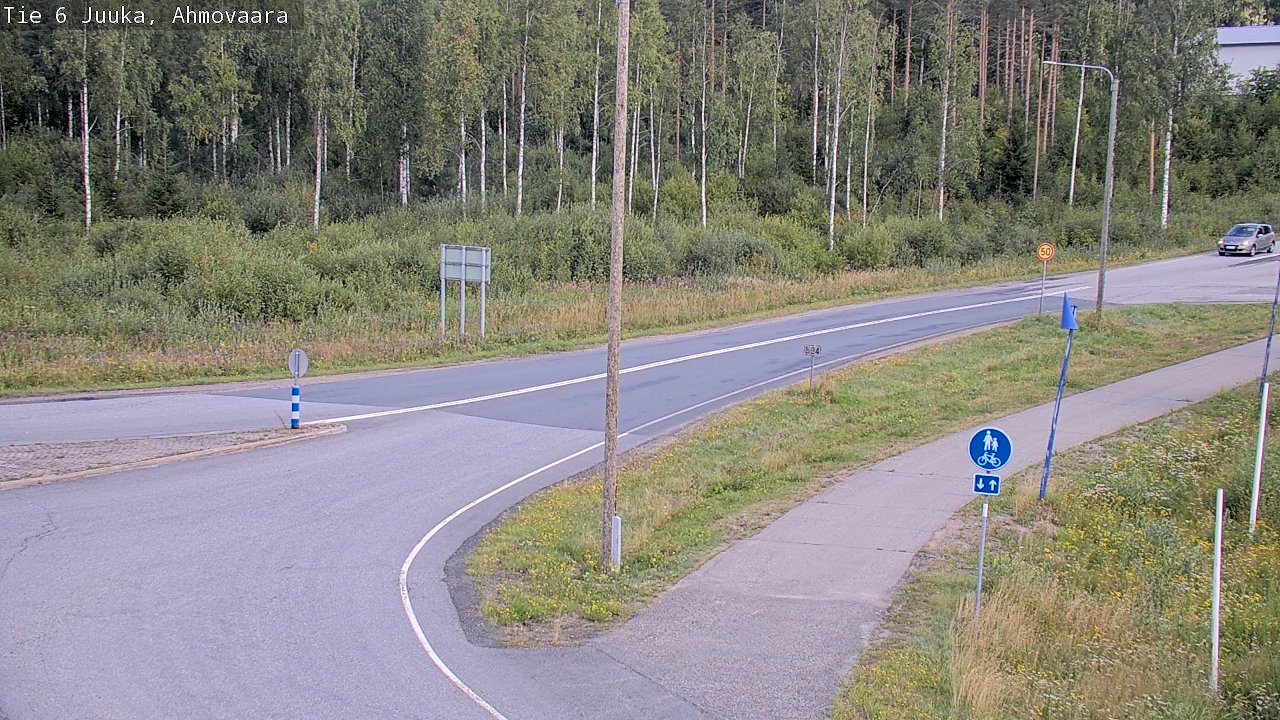 Kelikamerat Kuva Tie 6 Juuka, Ahmovaara, Juuka, Pohjois-Karjala