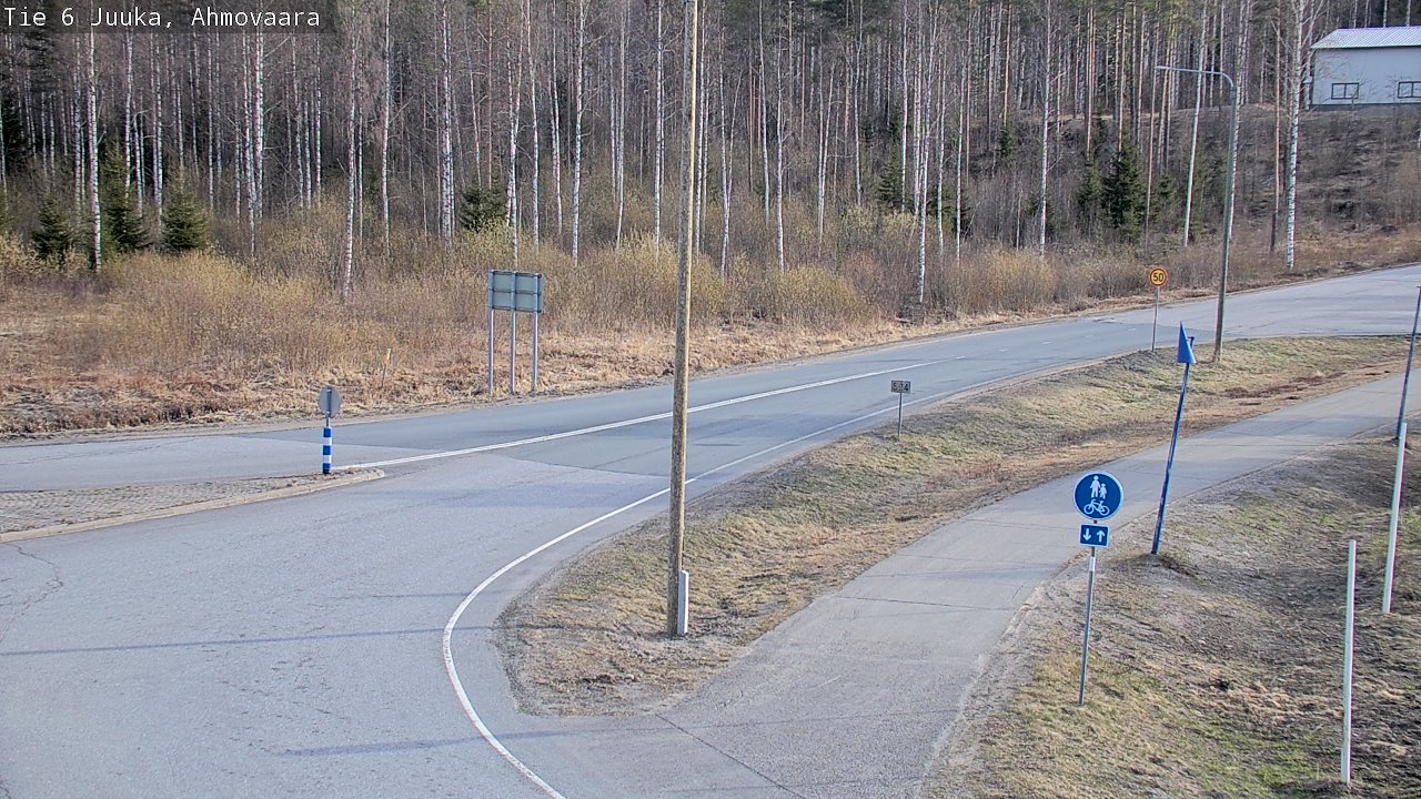 Weather Camera Image Road 6 Juuka, Ahmovaara, Juuka, Pohjois-Karjala