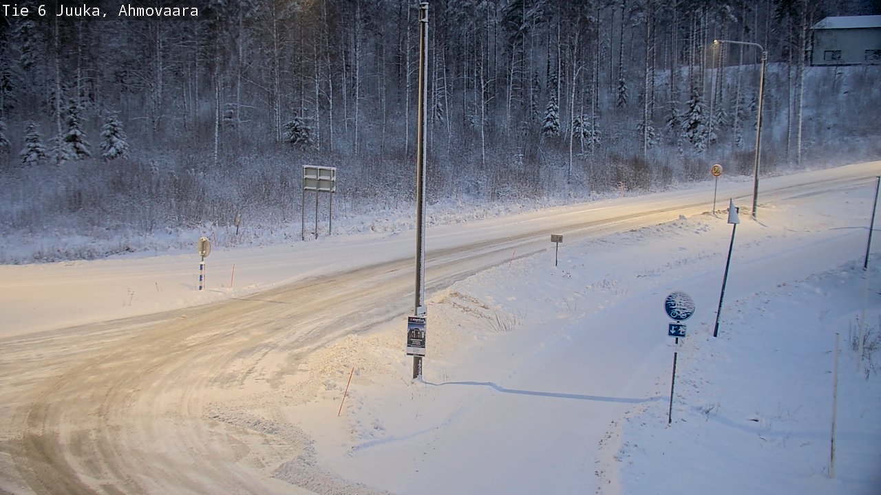 Kelikamerat Kuva Tie 6 Juuka, Ahmovaara, Juuka, Pohjois-Karjala