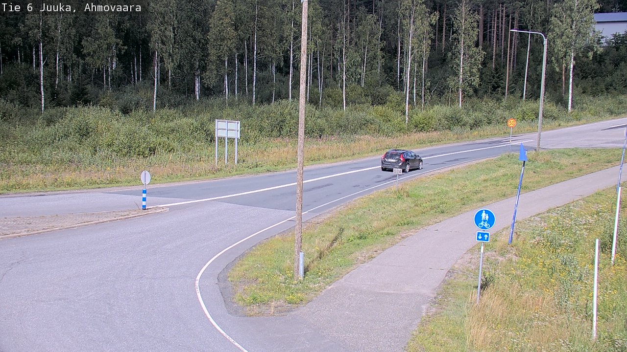 Kelikamerat Kuva Tie 6 Juuka, Ahmovaara, Juuka, Pohjois-Karjala