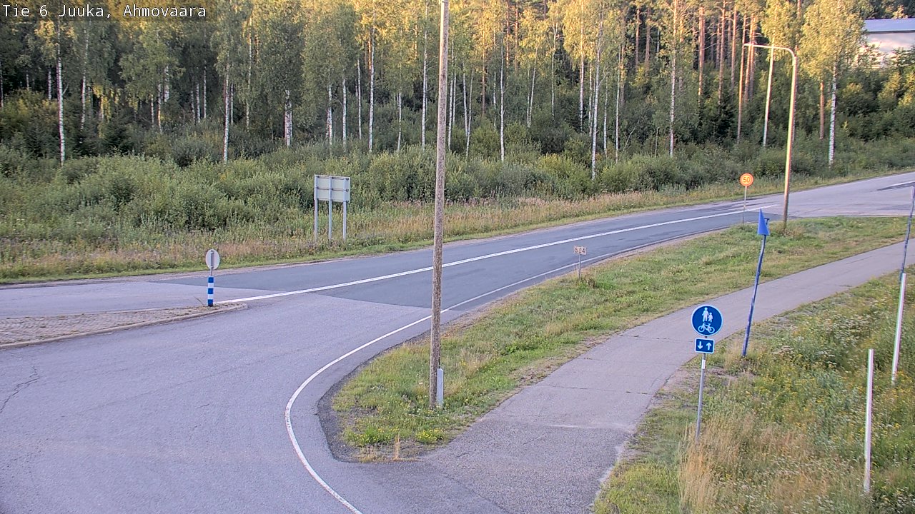 Kelikamerat Kuva Tie 6 Juuka, Ahmovaara, Juuka, Pohjois-Karjala