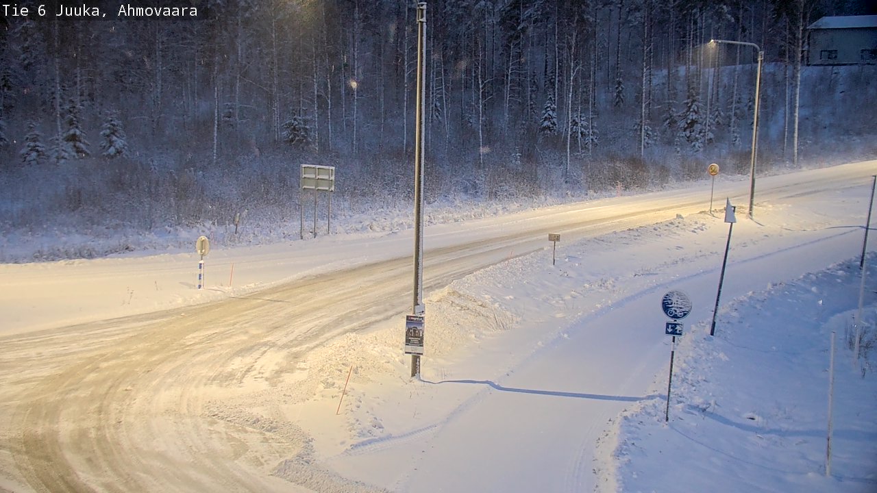Kelikamerat Kuva Tie 6 Juuka, Ahmovaara, Juuka, Pohjois-Karjala