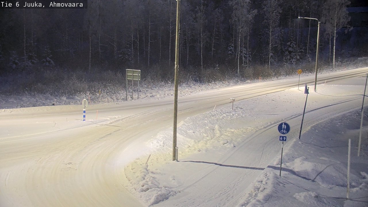 Kelikamerat Kuva Tie 6 Juuka, Ahmovaara, Juuka, Pohjois-Karjala