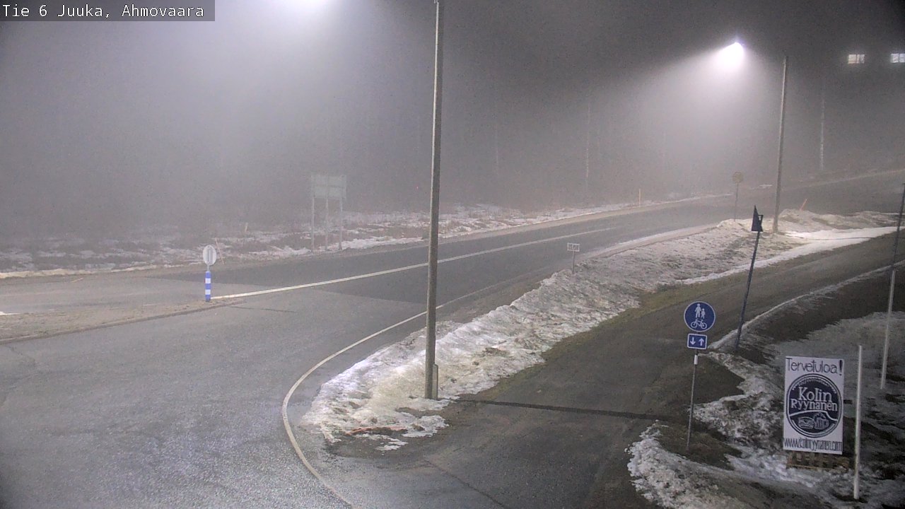 Weather Camera Image Road 6 Juuka, Ahmovaara, Juuka, Pohjois-Karjala