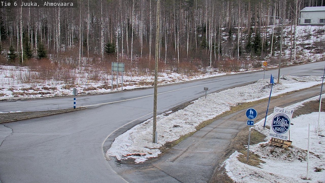 Kelikamerat Kuva Tie 6 Juuka, Ahmovaara, Juuka, Pohjois-Karjala