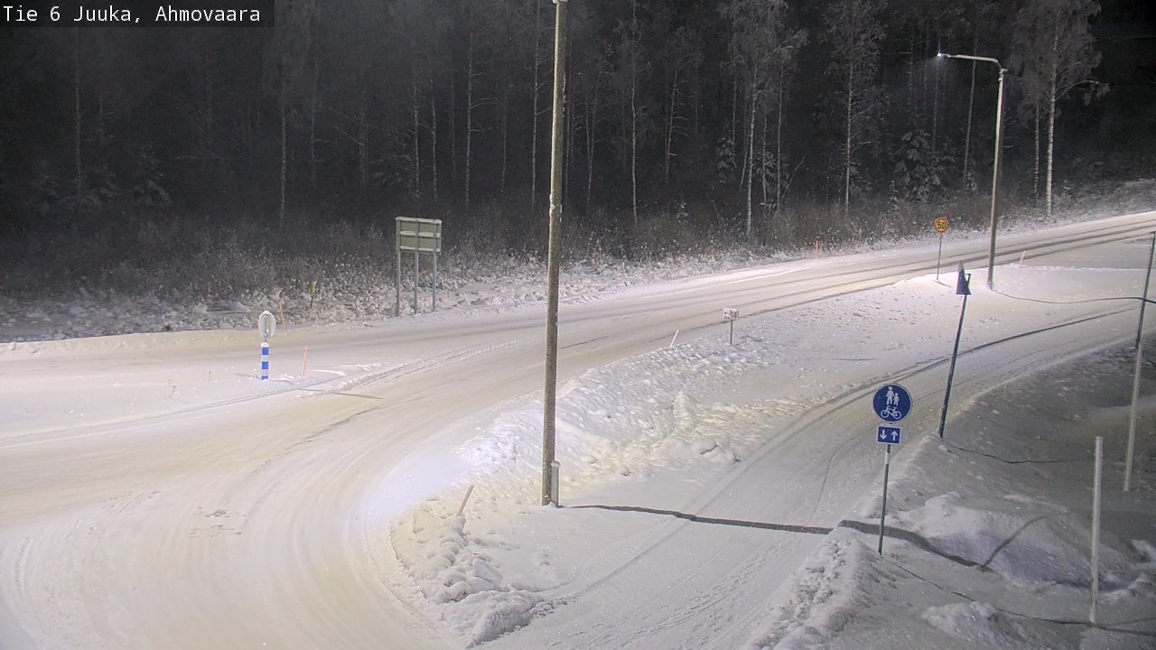 Kelikamerat Kuva Tie 6 Juuka, Ahmovaara, Juuka, Pohjois-Karjala