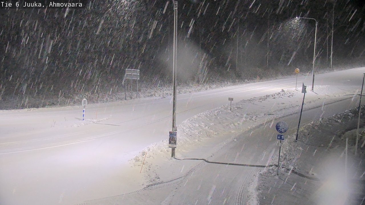 Kelikamerat Kuva Tie 6 Juuka, Ahmovaara, Juuka, Pohjois-Karjala