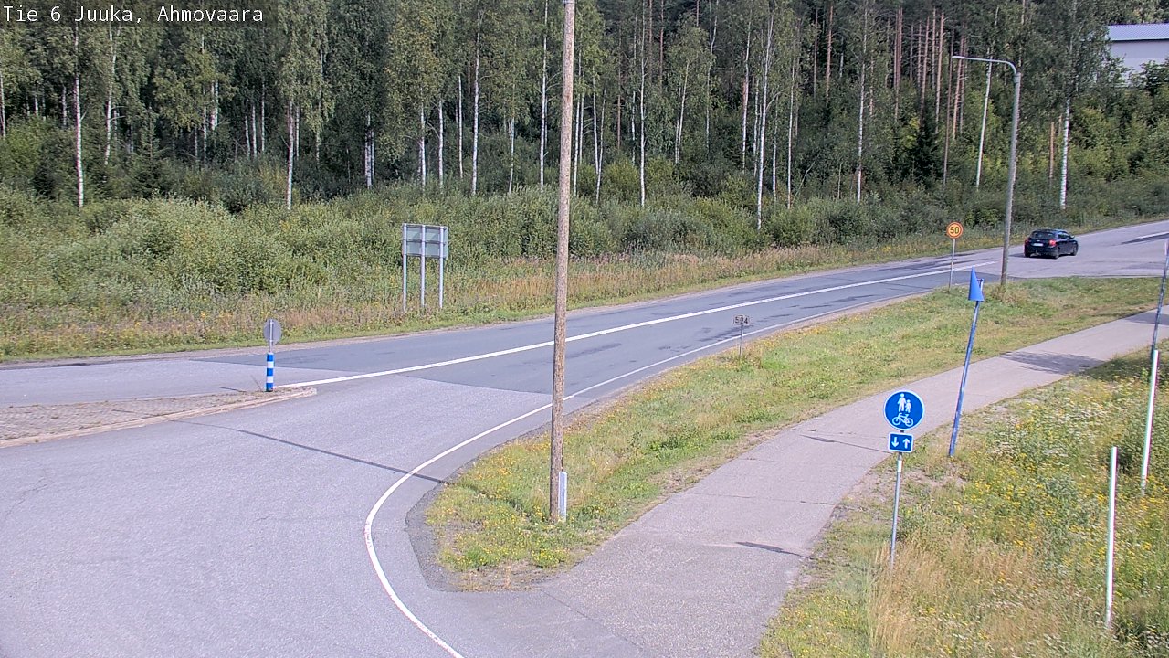 Kelikamerat Kuva Tie 6 Juuka, Ahmovaara, Juuka, Pohjois-Karjala