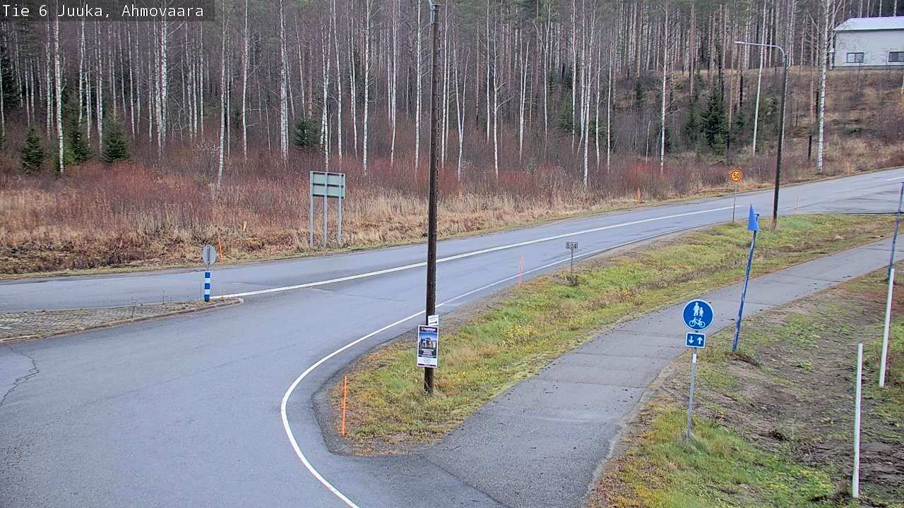 Kelikamerat Kuva Tie 6 Juuka, Ahmovaara, Juuka, Pohjois-Karjala