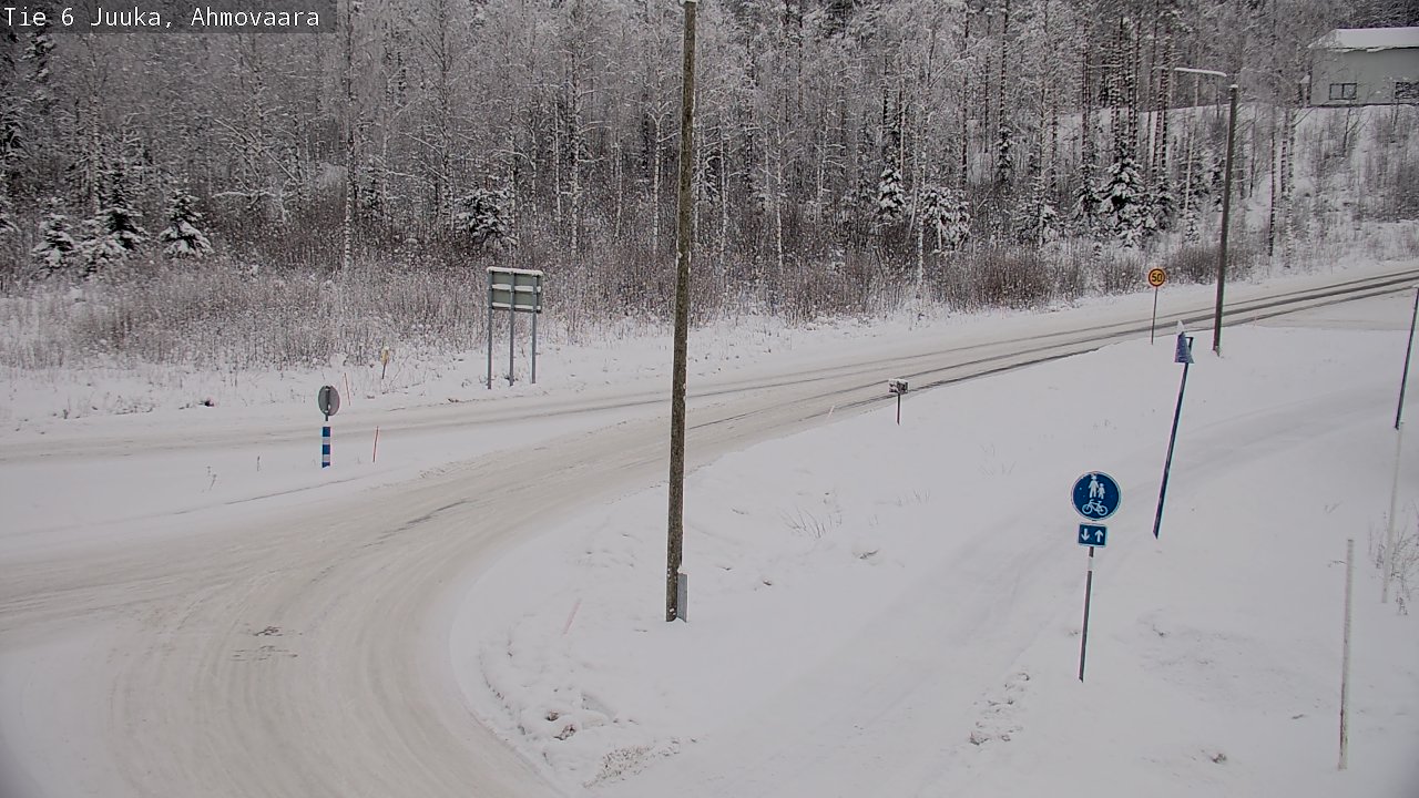 Kelikamerat Kuva Tie 6 Juuka, Ahmovaara, Juuka, Pohjois-Karjala