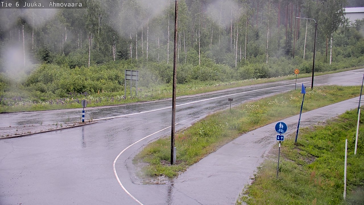 Kelikamerat Kuva Tie 6 Juuka, Ahmovaara, Juuka, Pohjois-Karjala