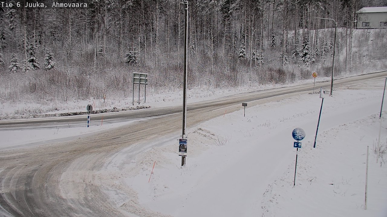 Kelikamerat Kuva Tie 6 Juuka, Ahmovaara, Juuka, Pohjois-Karjala