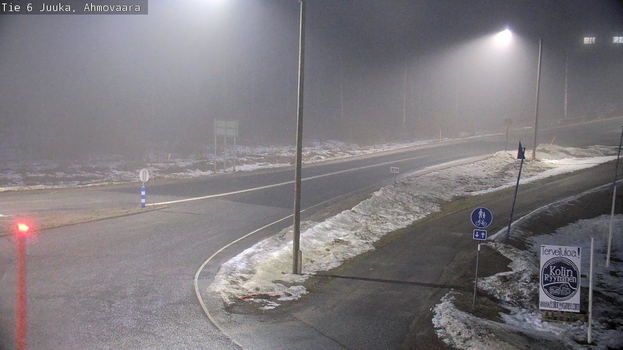 Weather Camera Image Road 6 Juuka, Ahmovaara, Juuka, Pohjois-Karjala