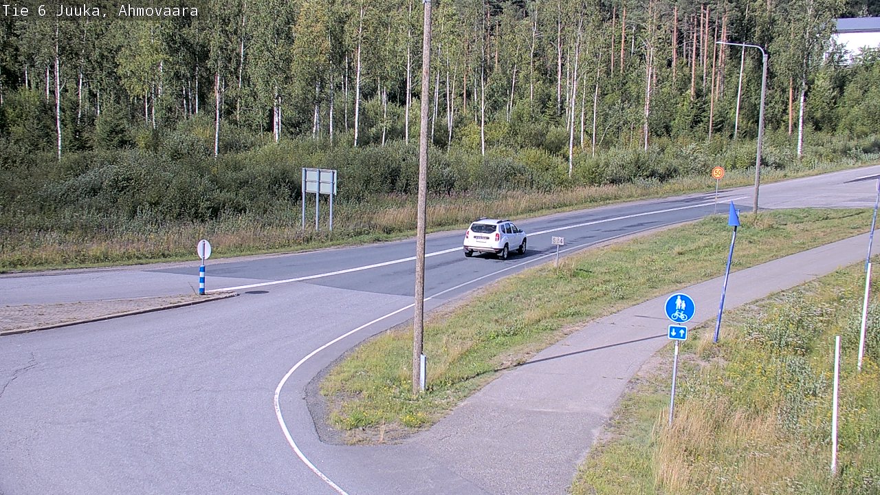 Kelikamerat Kuva Tie 6 Juuka, Ahmovaara, Juuka, Pohjois-Karjala