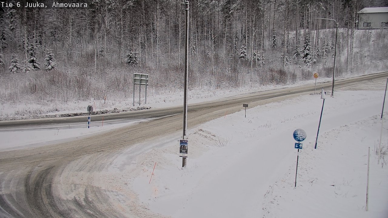 Kelikamerat Kuva Tie 6 Juuka, Ahmovaara, Juuka, Pohjois-Karjala