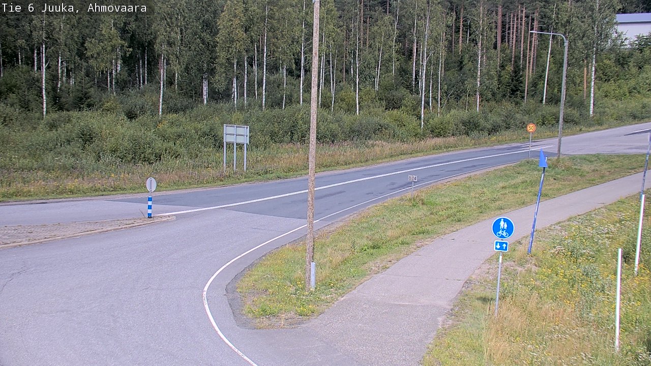 Kelikamerat Kuva Tie 6 Juuka, Ahmovaara, Juuka, Pohjois-Karjala