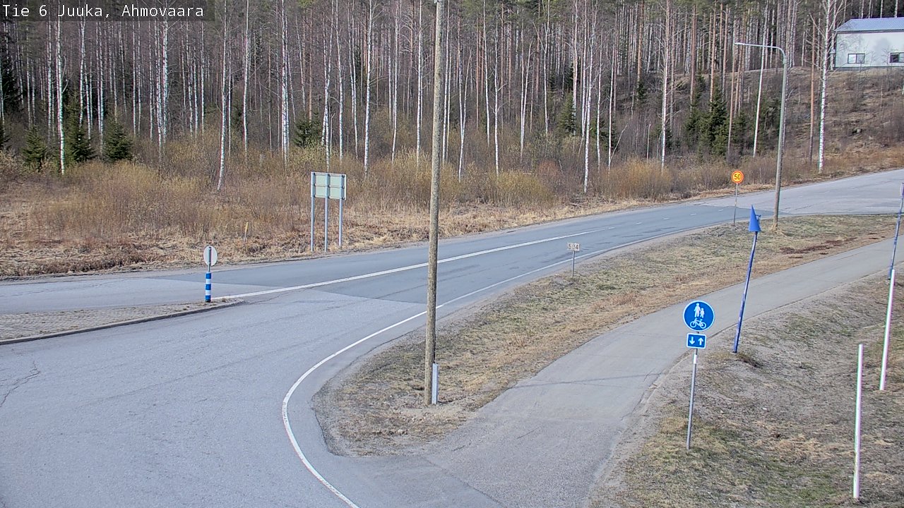 Kelikamerat Kuva Tie 6 Juuka, Ahmovaara, Juuka, Pohjois-Karjala